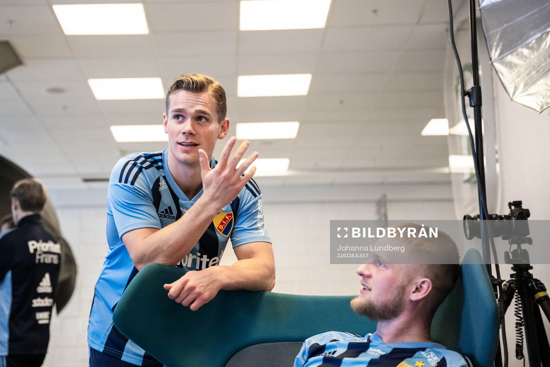 Hampus Finndell och Kalle Holmberg