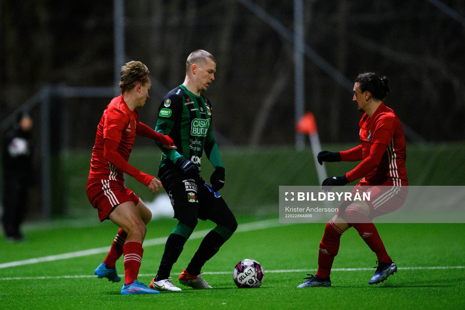 Varbergs Anton Liljenbäck och Östers Isak Magnusson