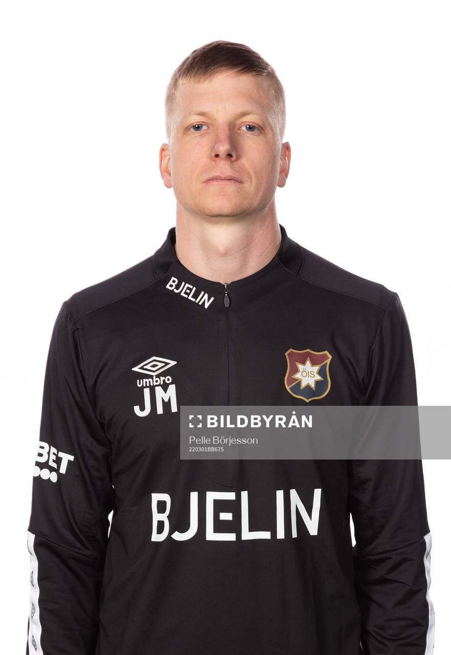 Örgrytes assisterande tränare Johan Mattsson