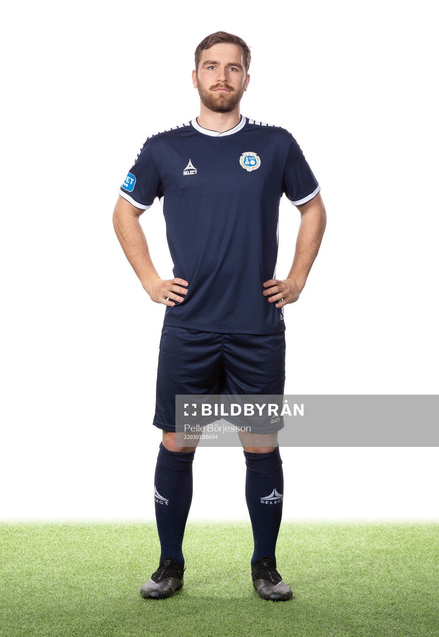 Utsiktens Erik Gunnarsson poserar för ett porträtt den 1 mars 2022 i Göteborg.