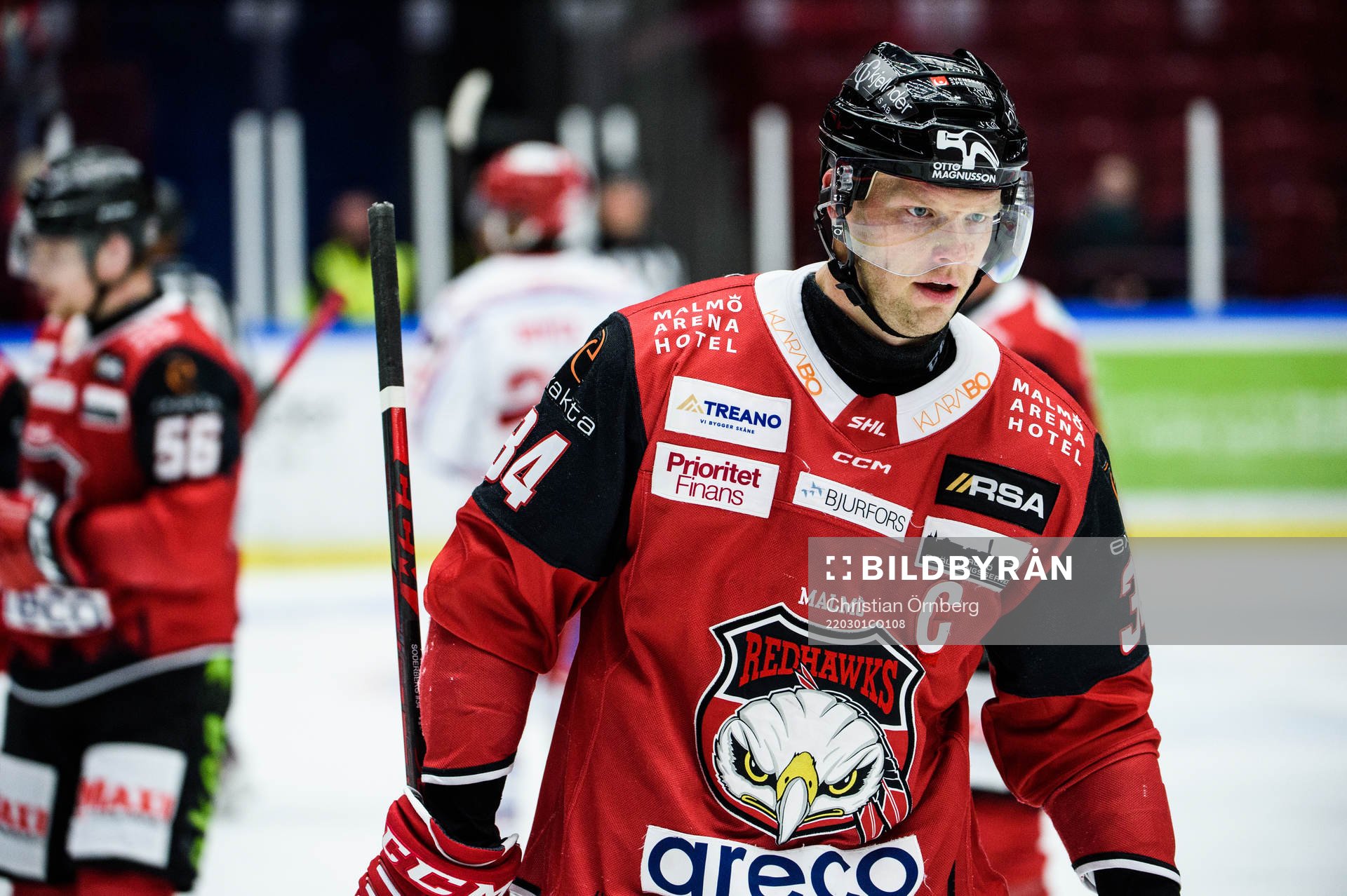 Malmö Redhawks Carl Söderberg deppar