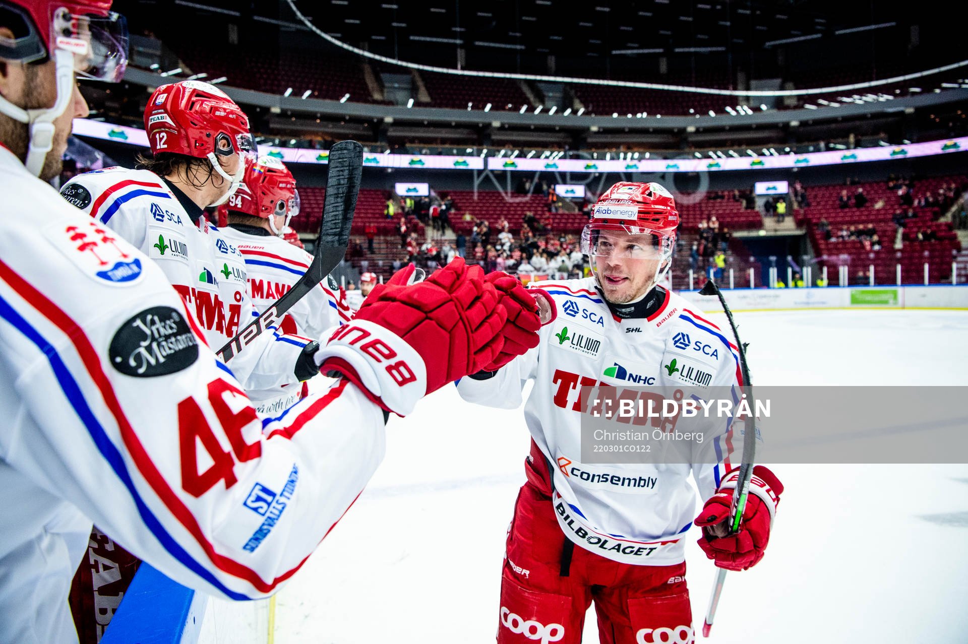 Timrås Morten Madsen jublar