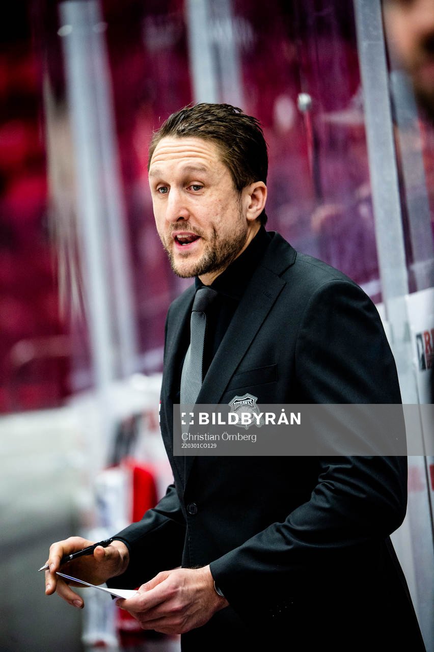 Malmö Redhawks tränare Tomas Kollar