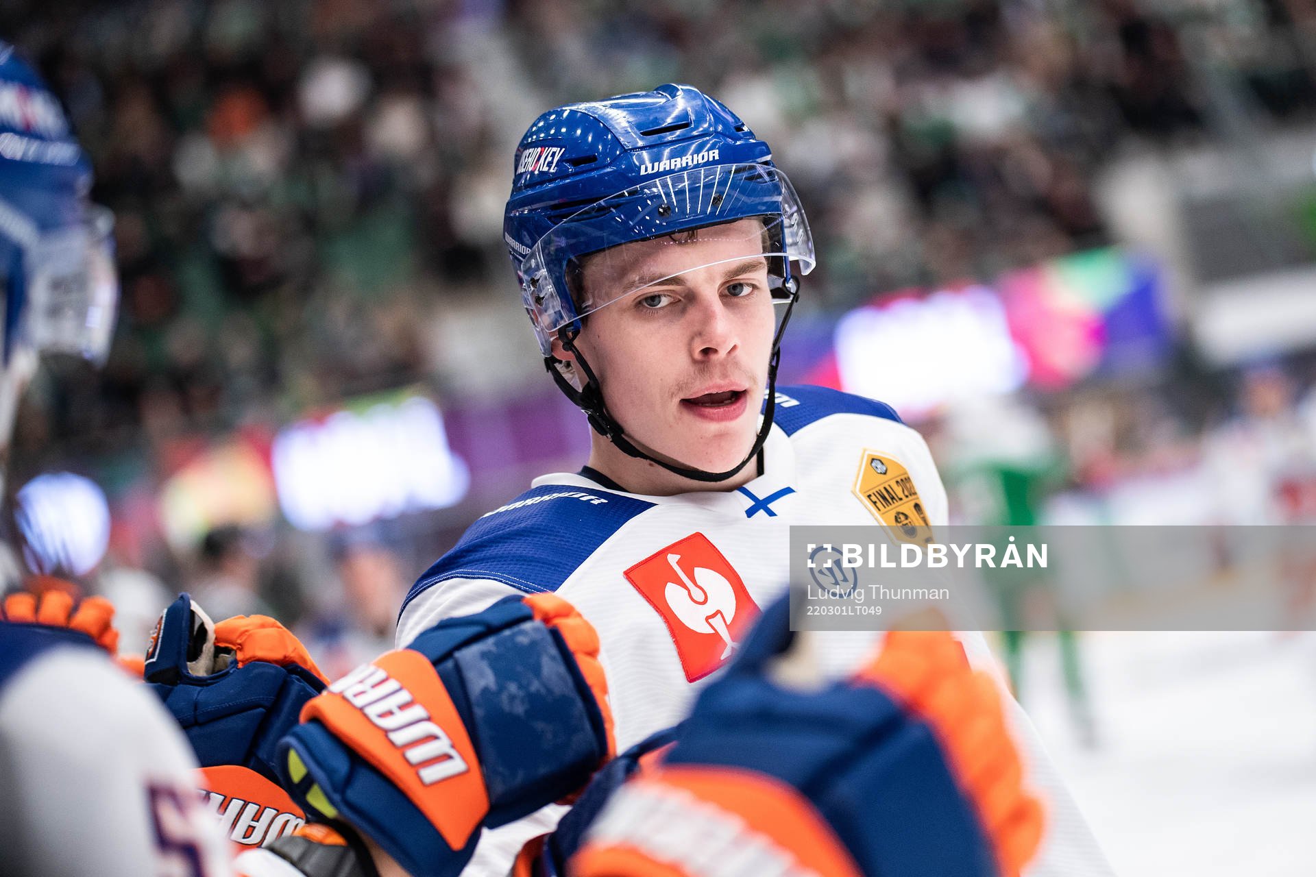 Waltteri Merelä of Tappara celebrates