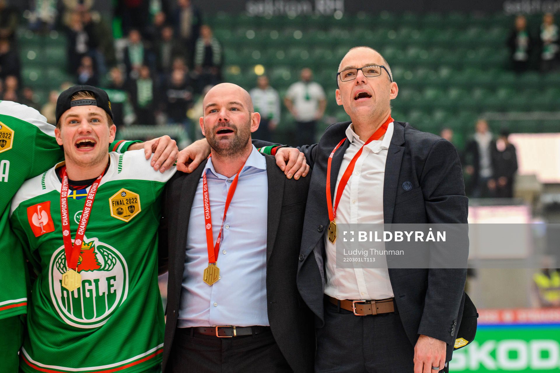 Leon Bristedt, Daniel Koch, club director of Rögle