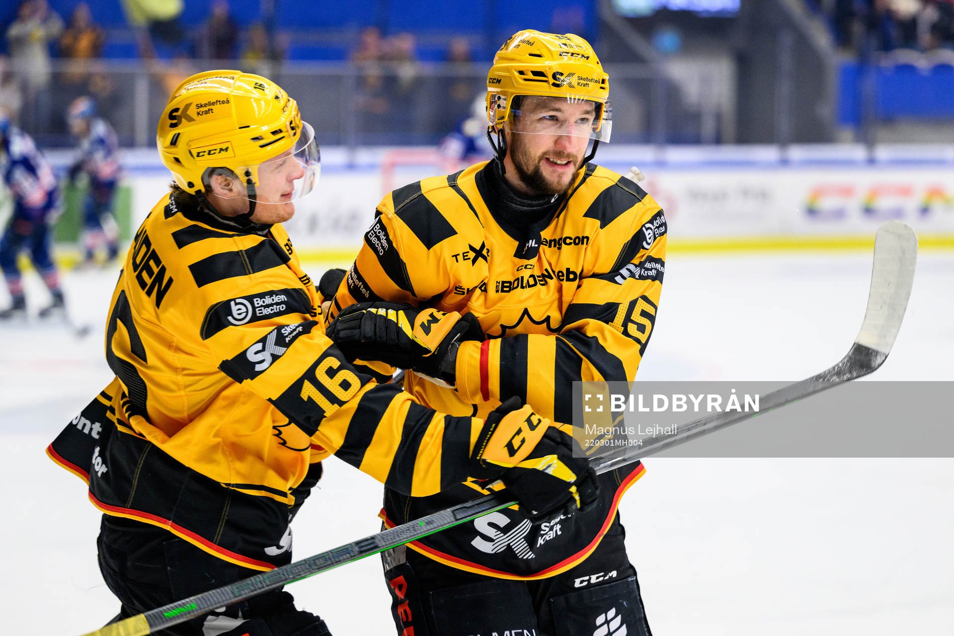 Skellefteås Melker Karlsson jublar