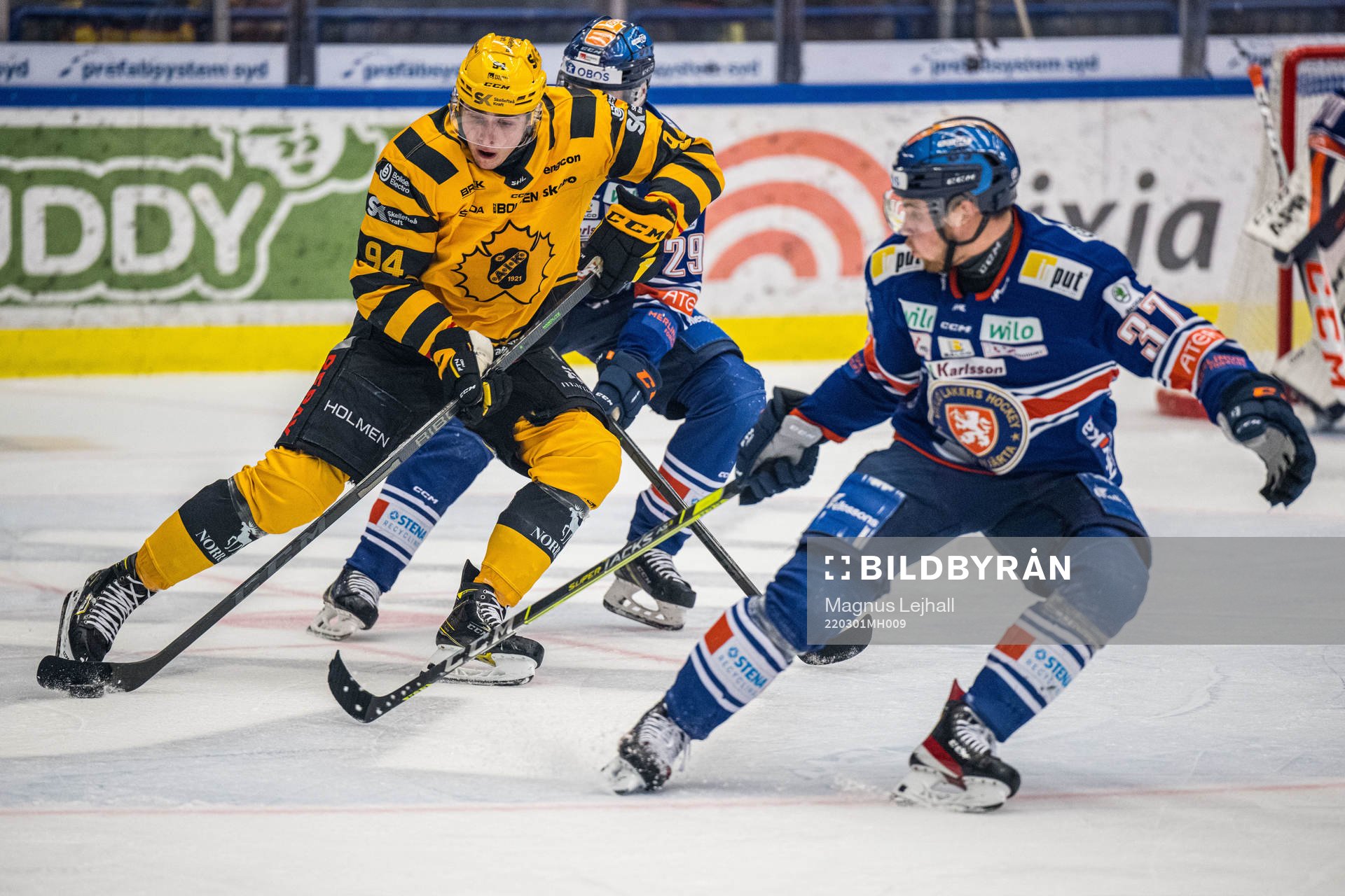 Skellefteås Linus Karlsson och Växjös Pontus Holmberg