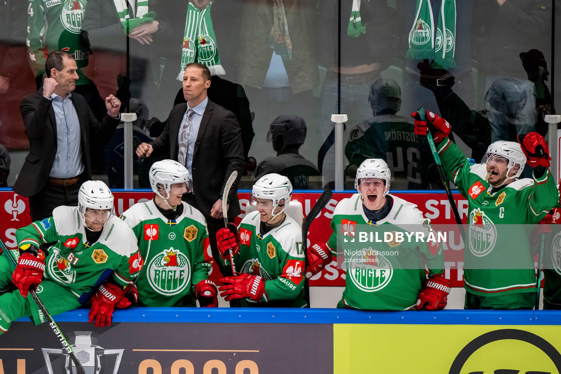 Jan Larsson, assistant coach and Cam Abbott, head coach and