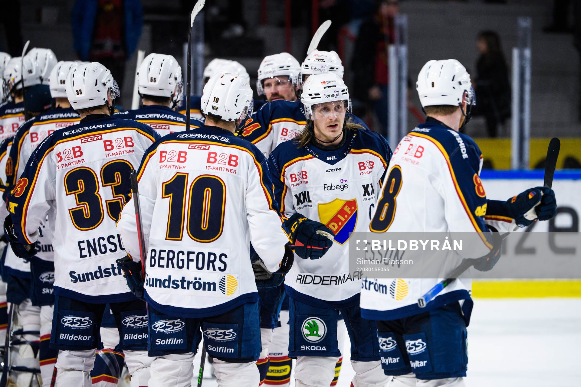 Djurgårdens Marcus Sörensen jublar