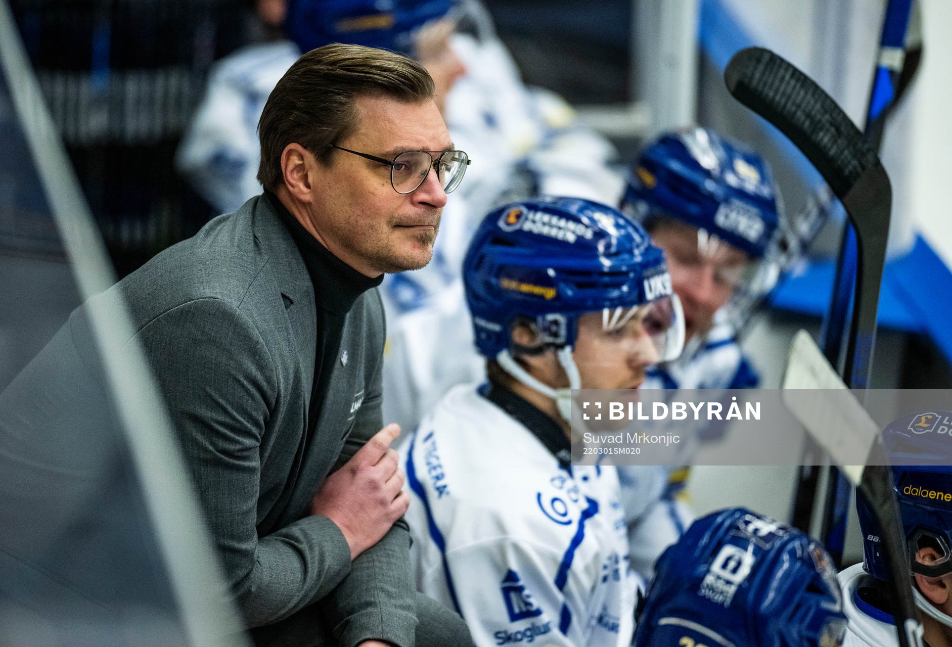 Leksands tränare Björn Hellkvist