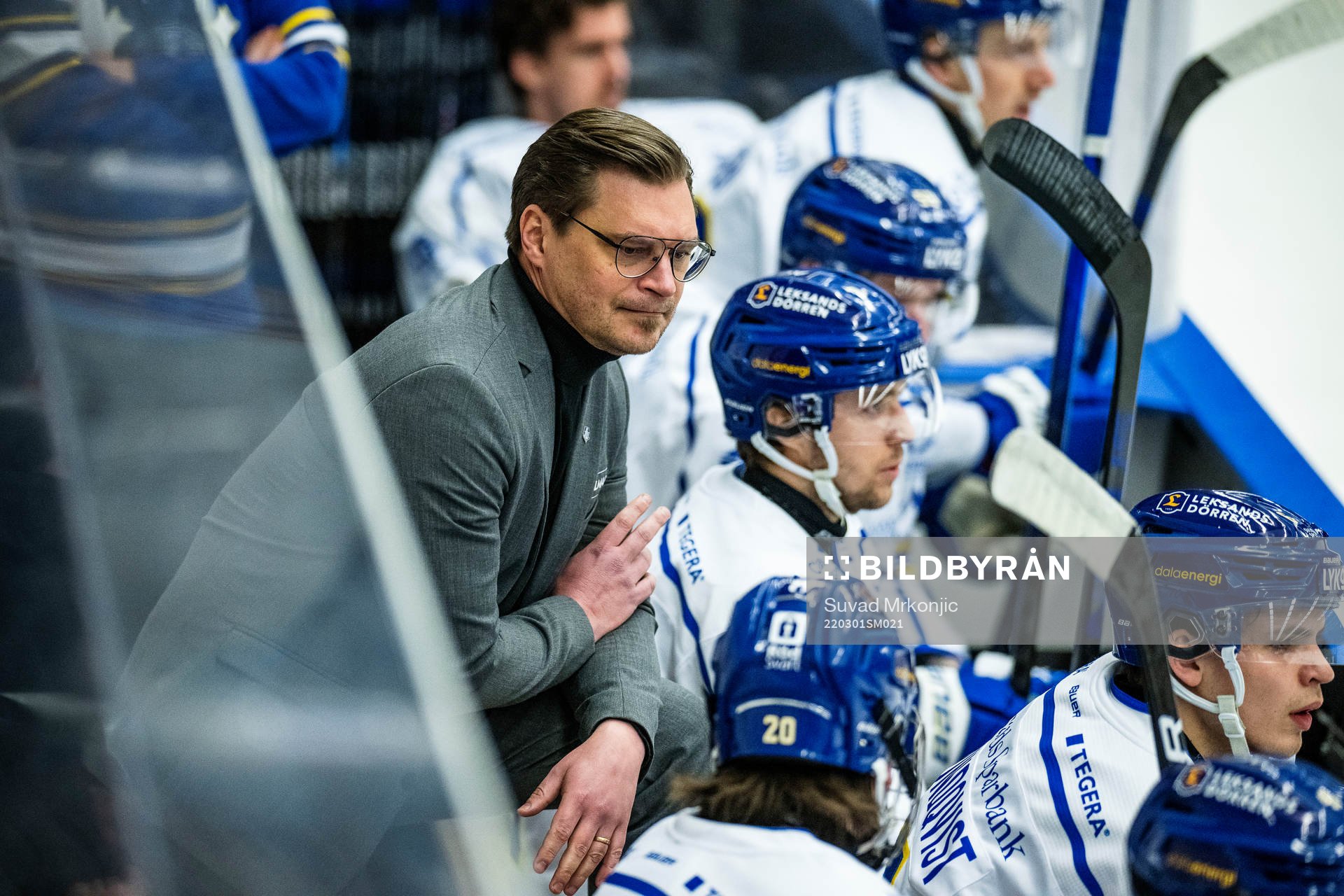 Leksands tränare Björn Hellkvist