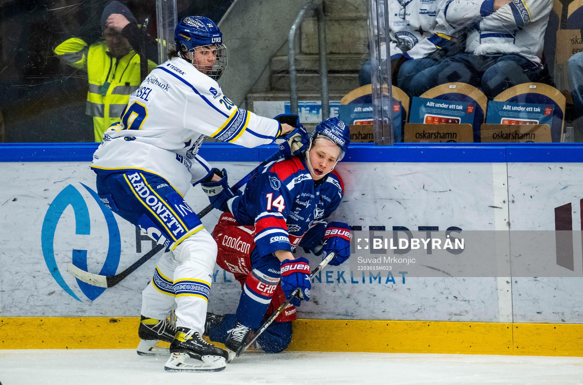 Leksands Lian Bichsel  och Oskarshamns Mikkel Øby-Olsen