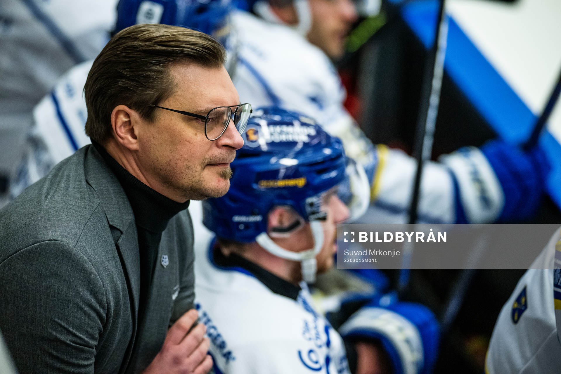 Leksands tränare Björn Hellkvist
