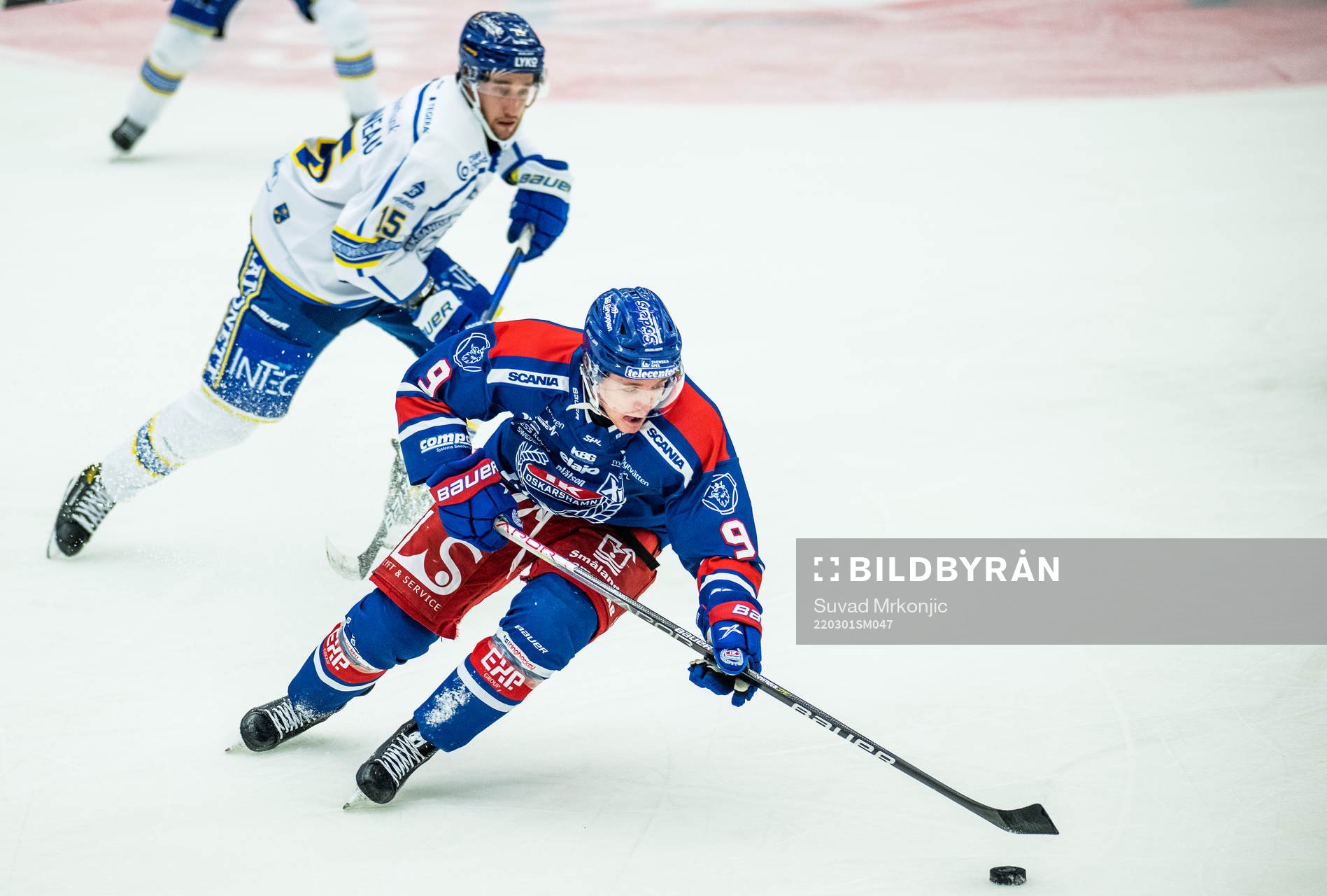 Leksands Max Veronneau och Oskarshamns Hampus Plato