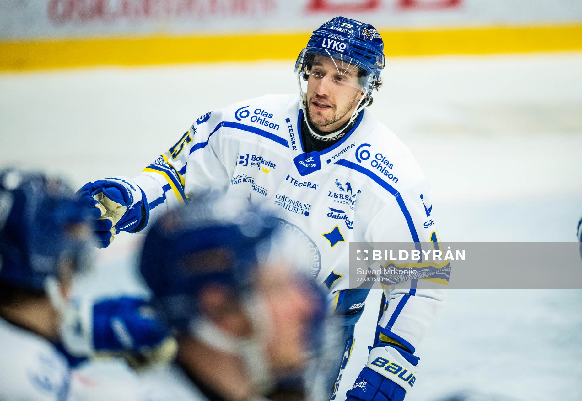 Leksands Max Veronneau jublar
