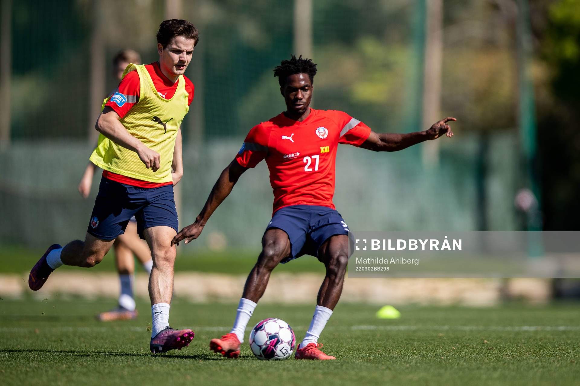 Brandur Hendriksson Olsen och Benjamin Acquah
