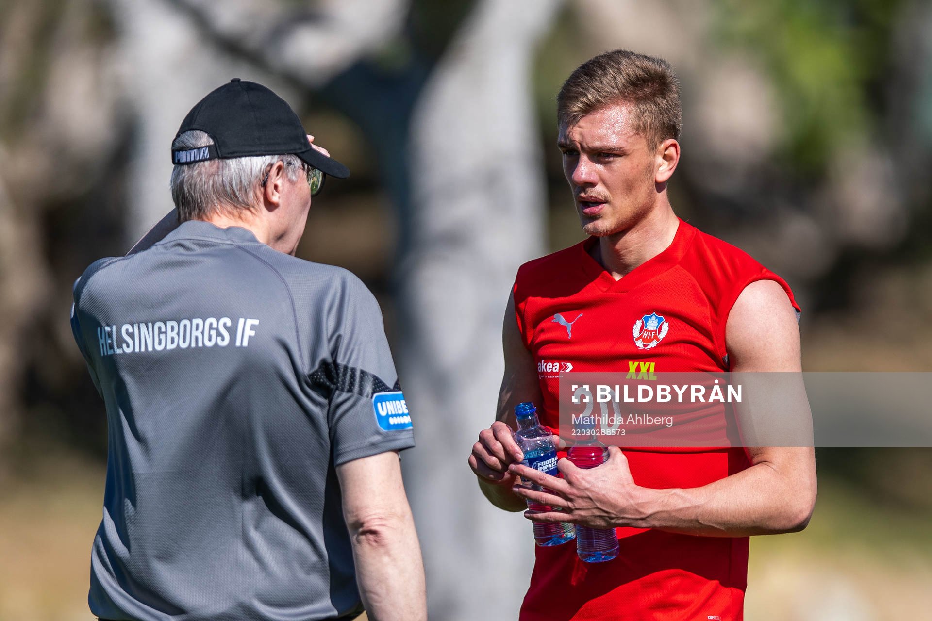 Idrottsskadeterapeut Dale Reese och Dennis Olsson