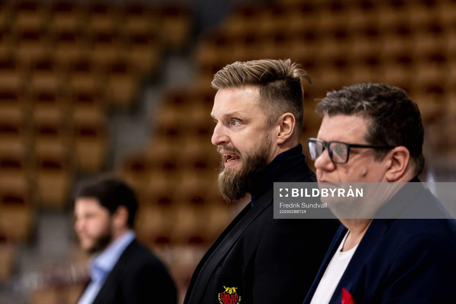 Luleås tränare Mikael Forsberg