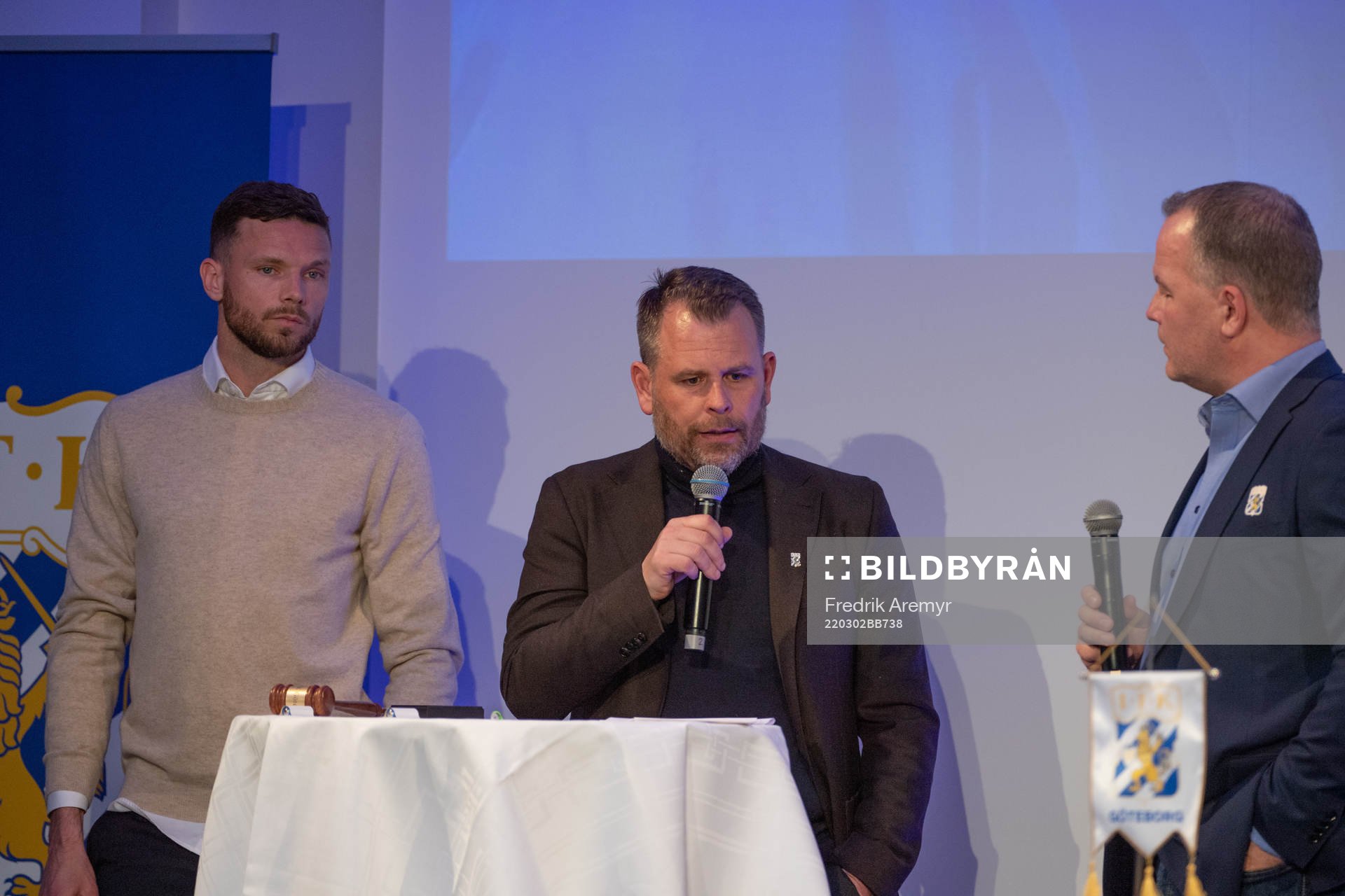 IFK Göteborgs Marcus Berg och tränare Mikael Stahre