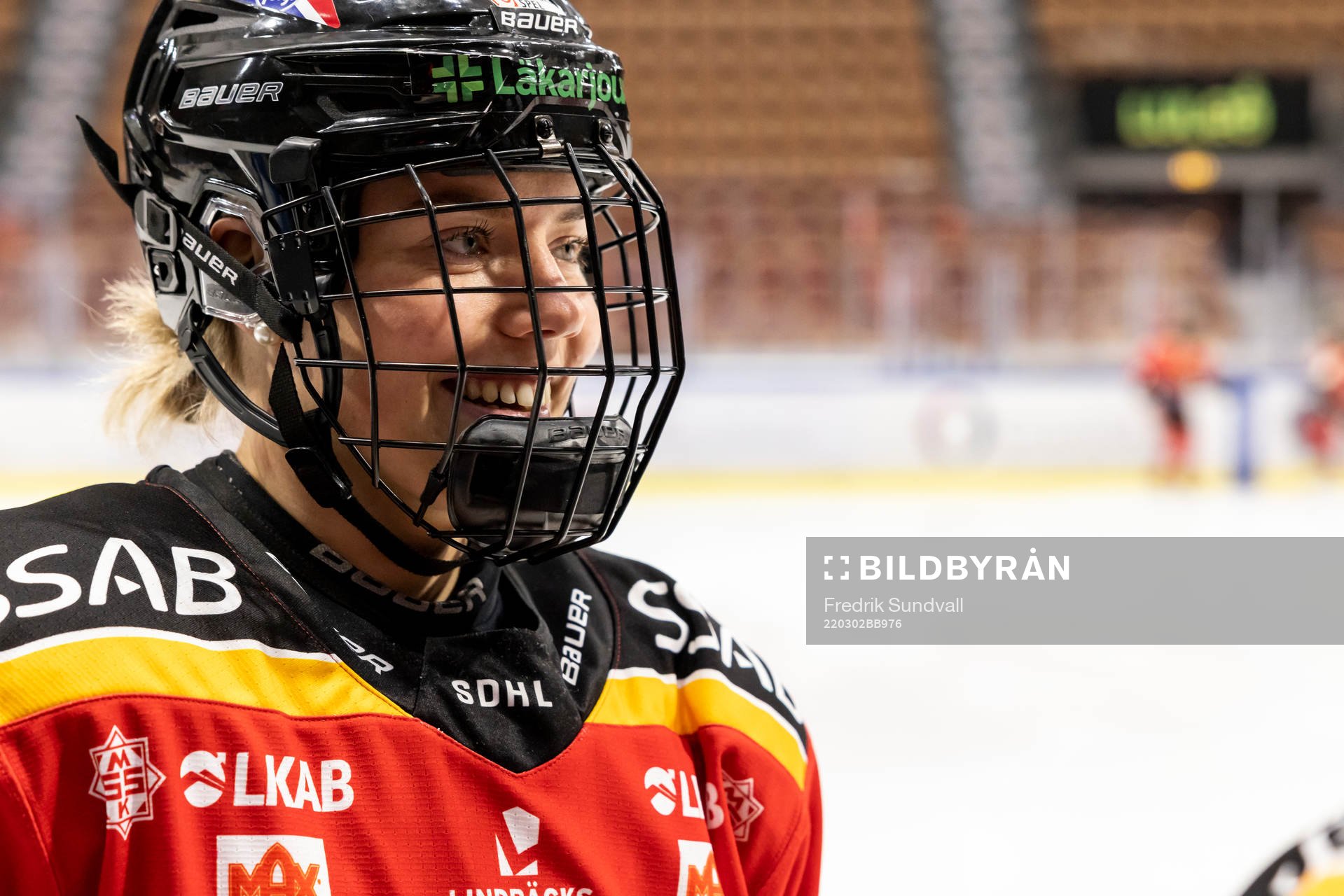 Luleås Ronja Savolainen jublar