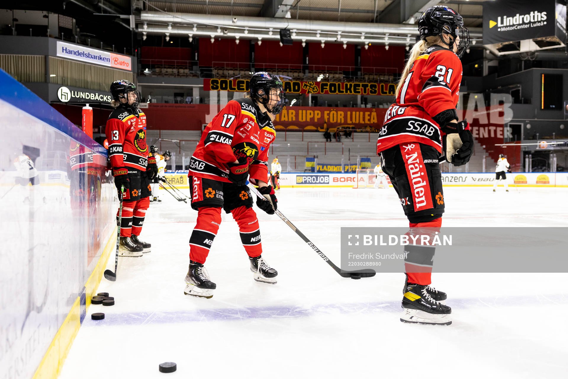 Luleås Sofia Skriver, Astrid Lindeberg och Jenna