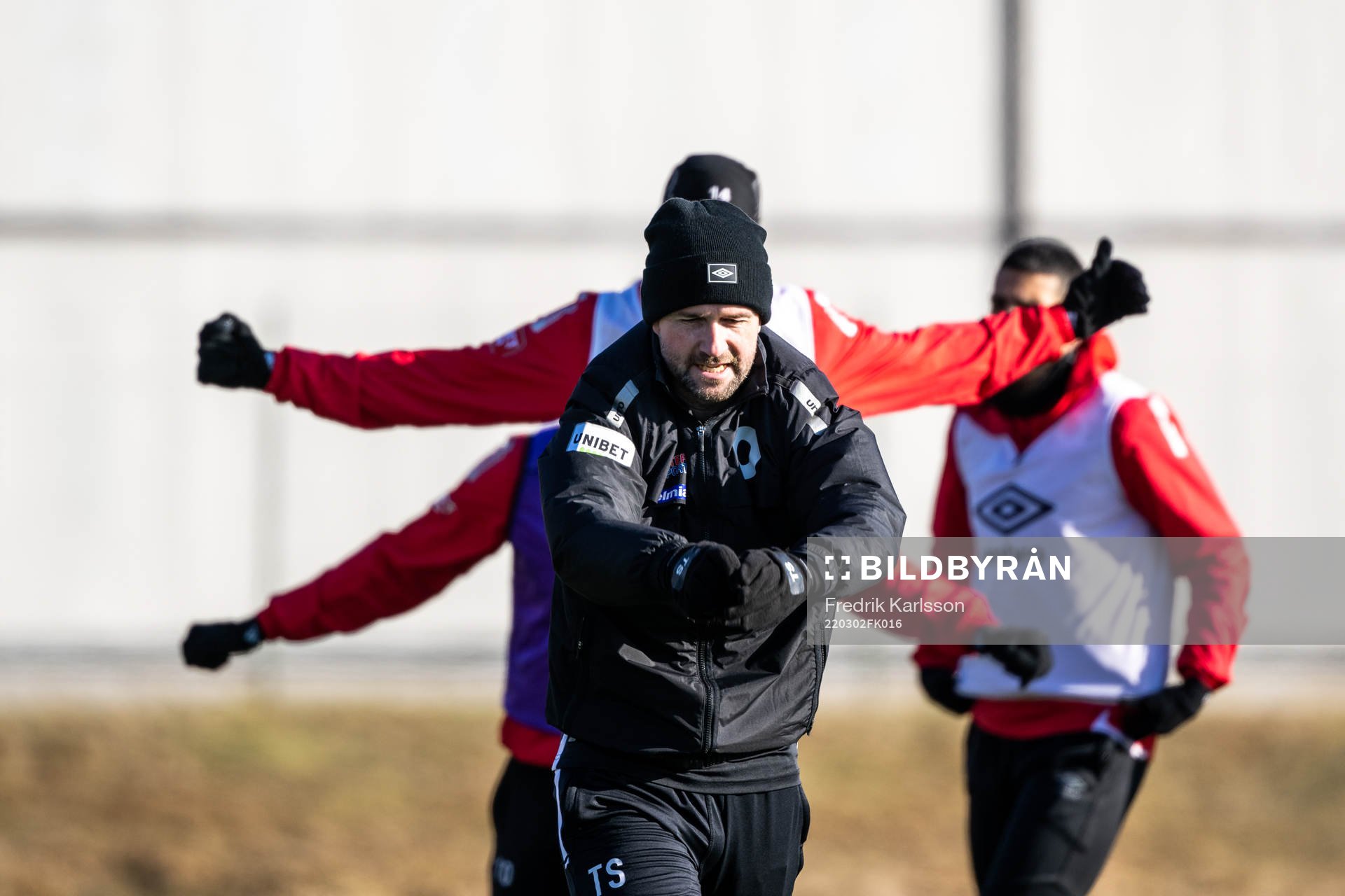 Degerfors tränare Tobias Solberg