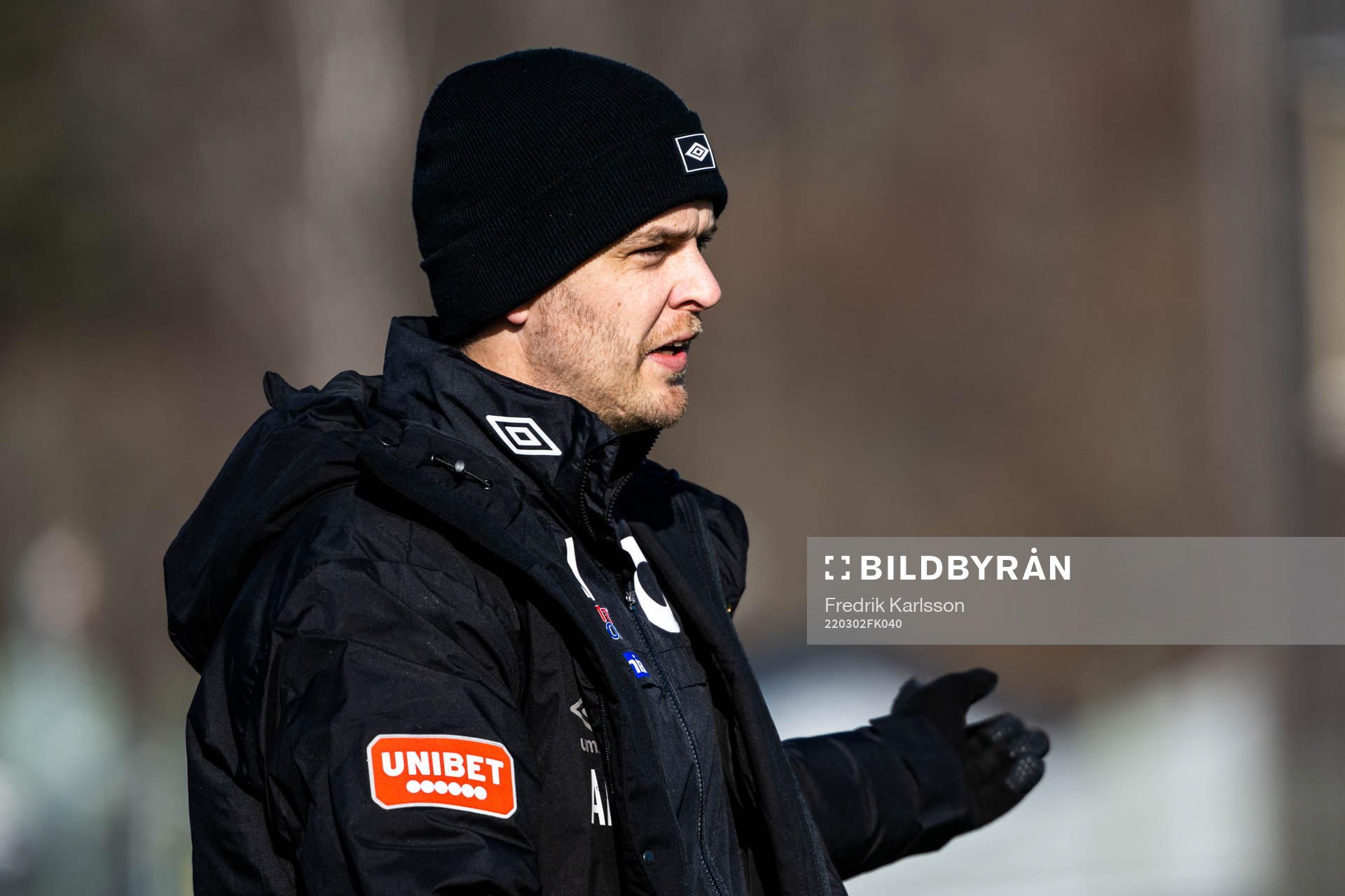 Degerfors tränare Andreas Holmberg
