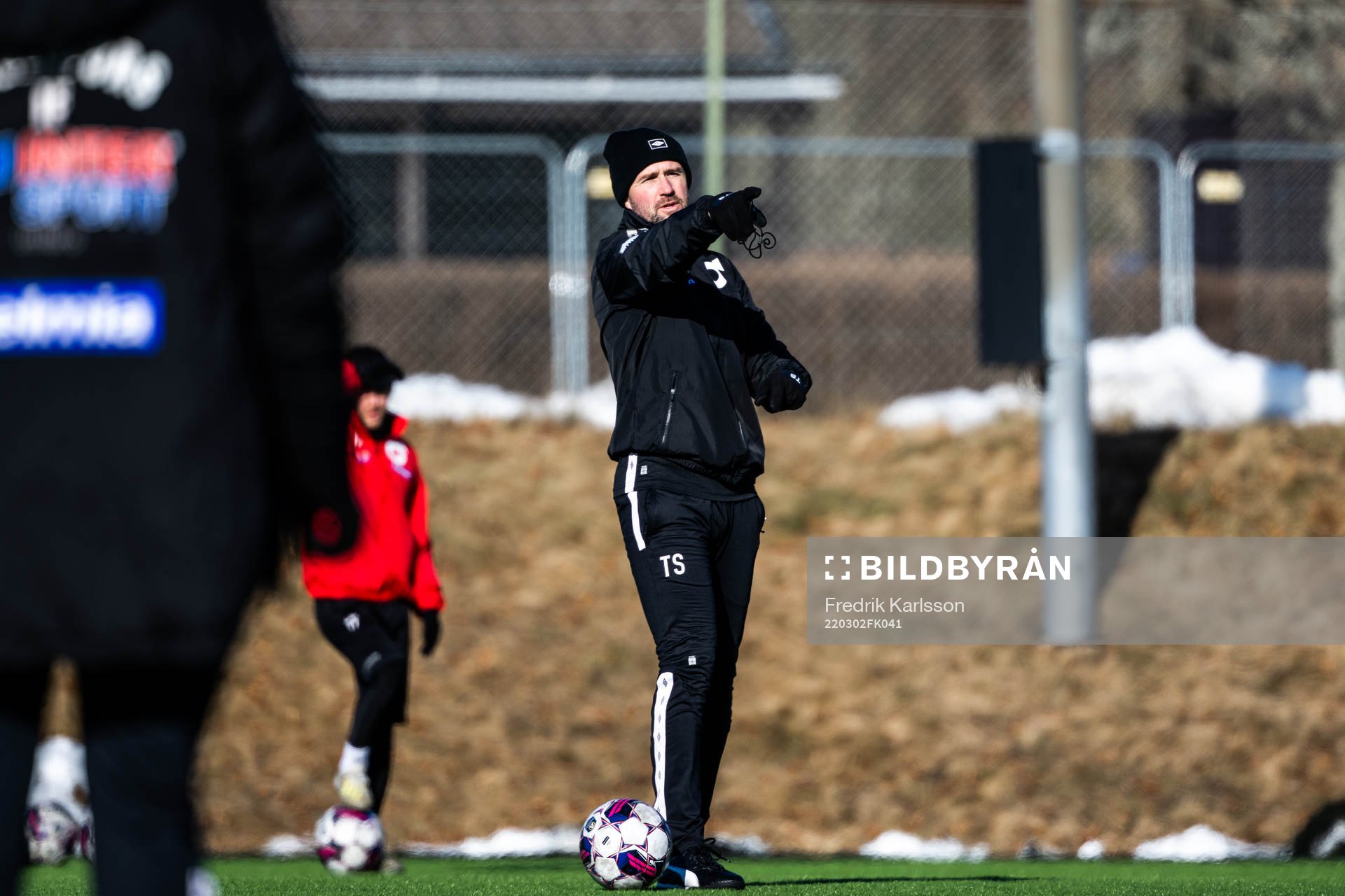 Degerfors tränare Tobias Solberg