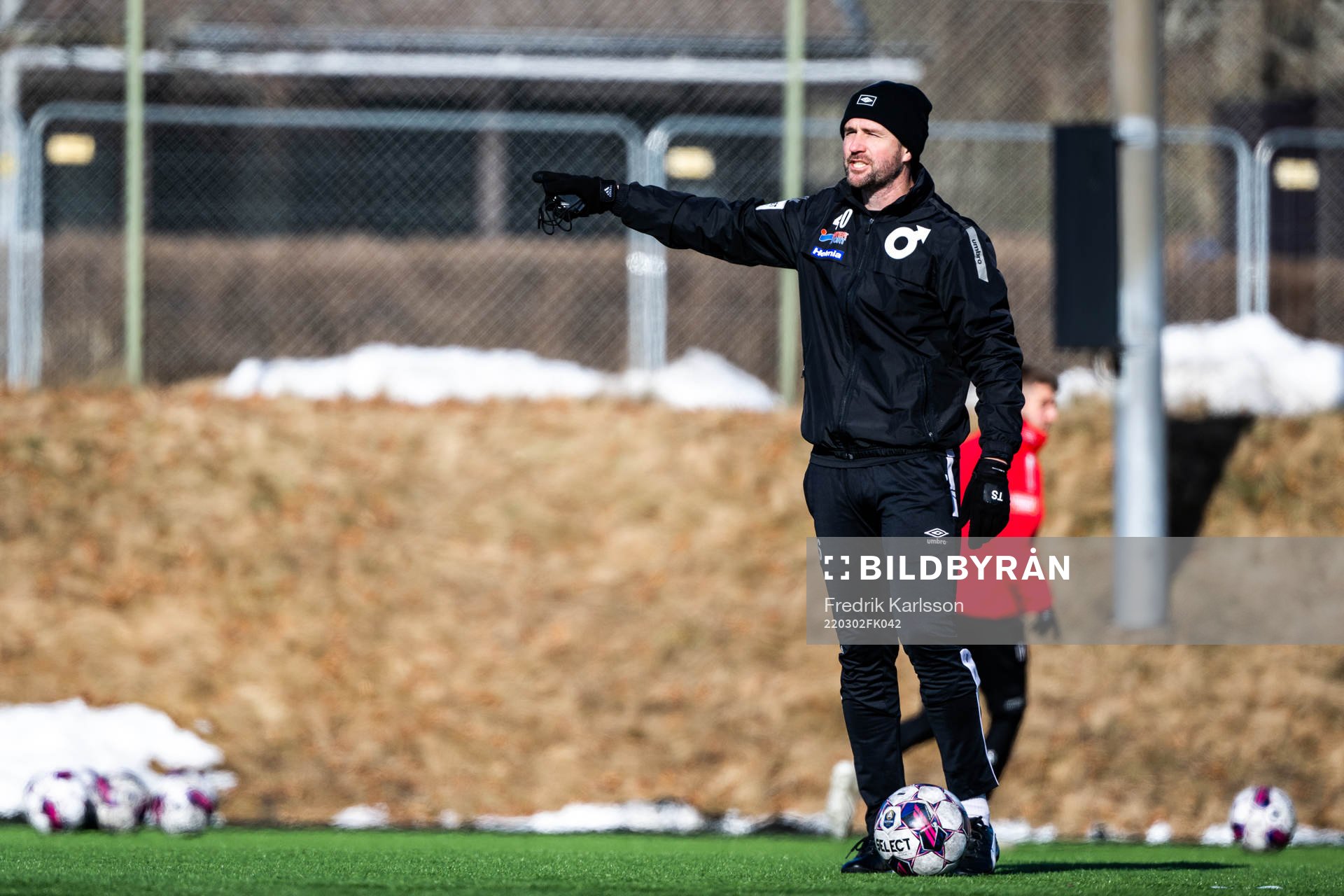Degerfors tränare Tobias Solberg