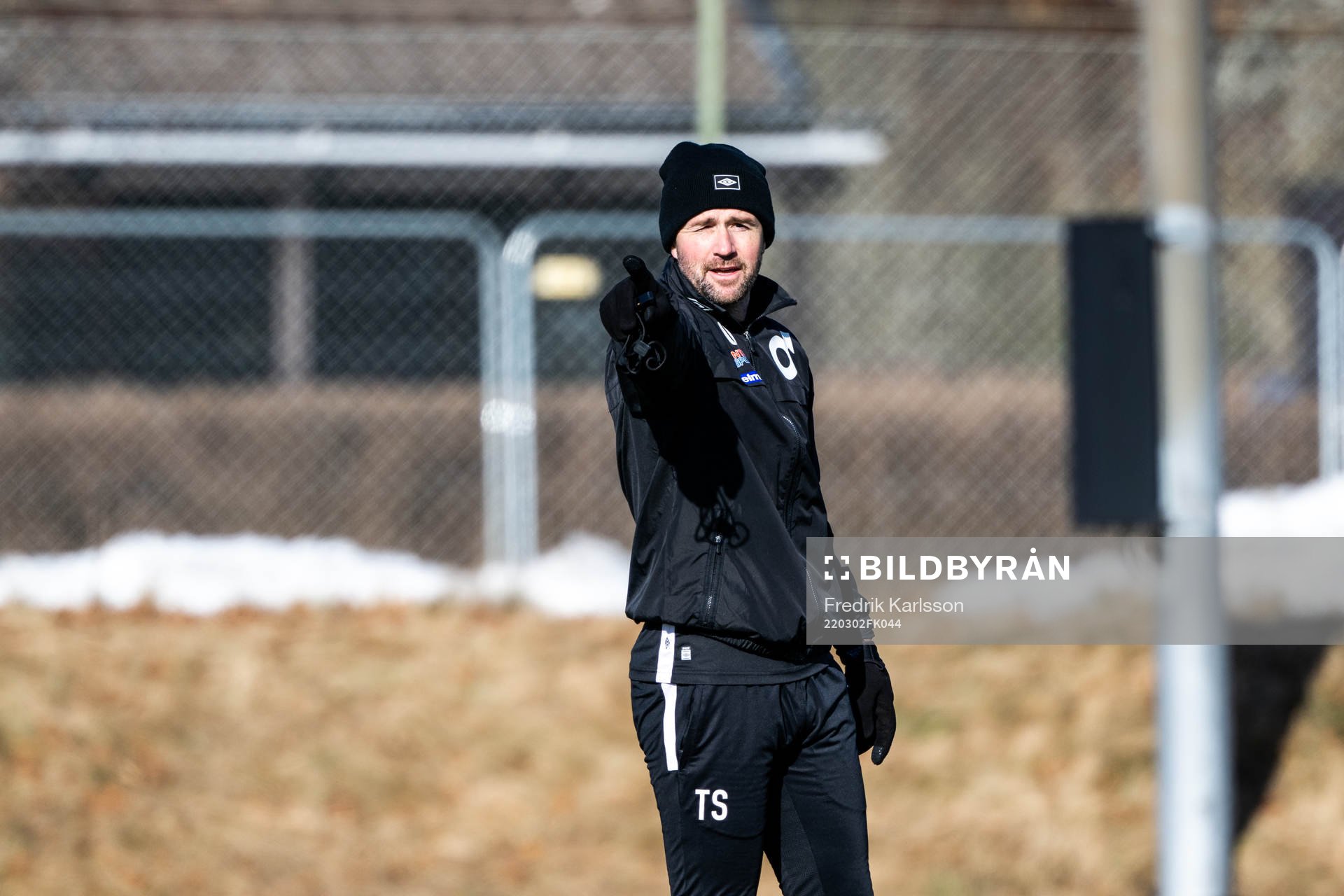 Degerfors tränare Tobias Solberg