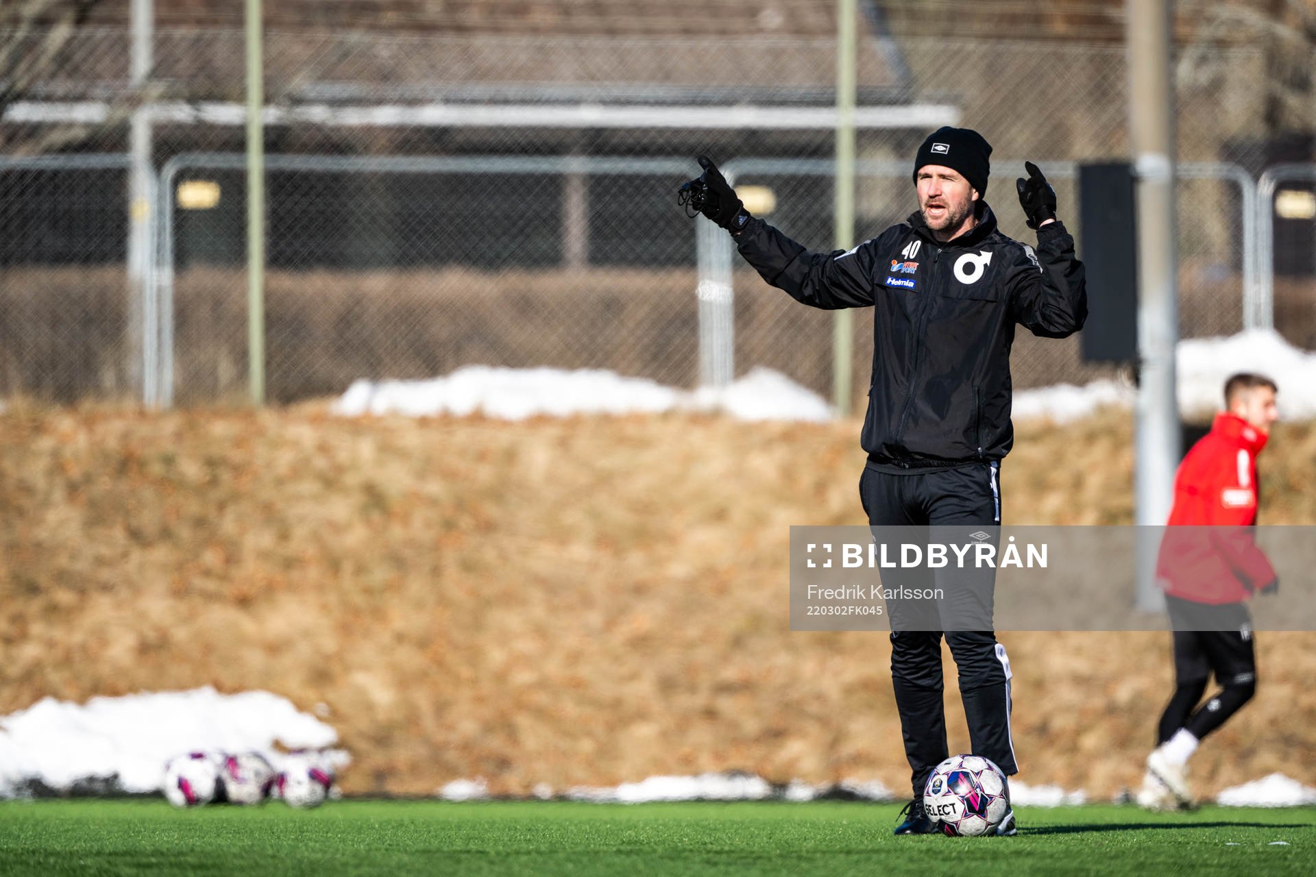 Degerfors tränare Tobias Solberg