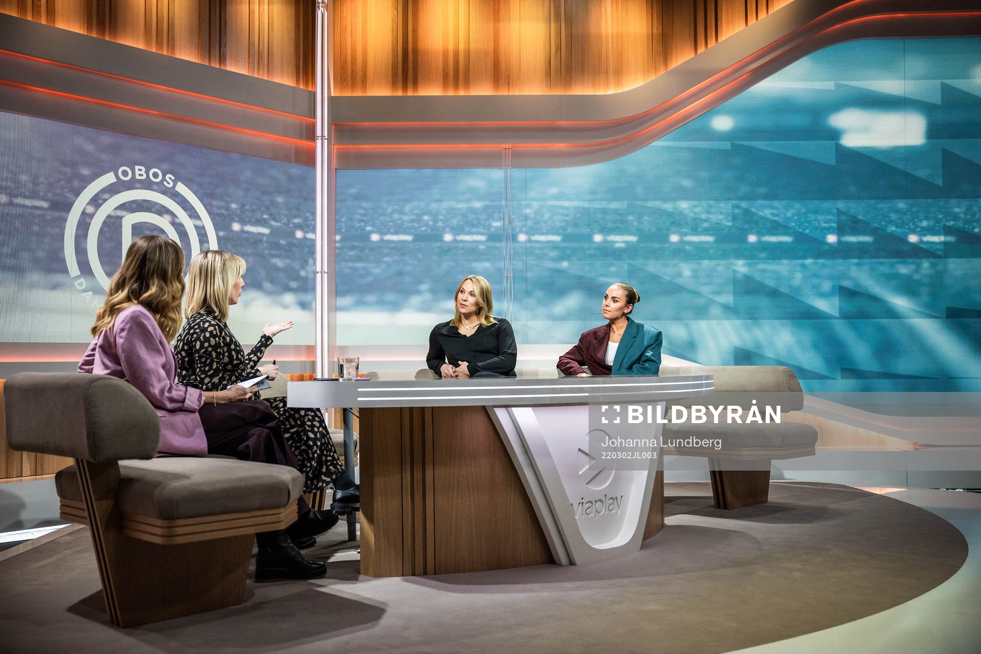 Lovisa Giertta, Johanna Ojala, Johanna Frisk och Petronella