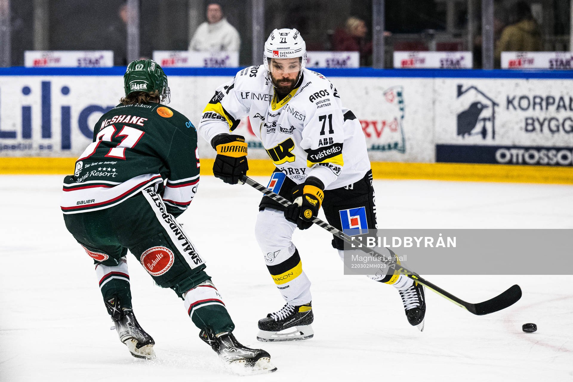 Västerås Sviatoslav Grebenshchikov  och Tingsryds Allan