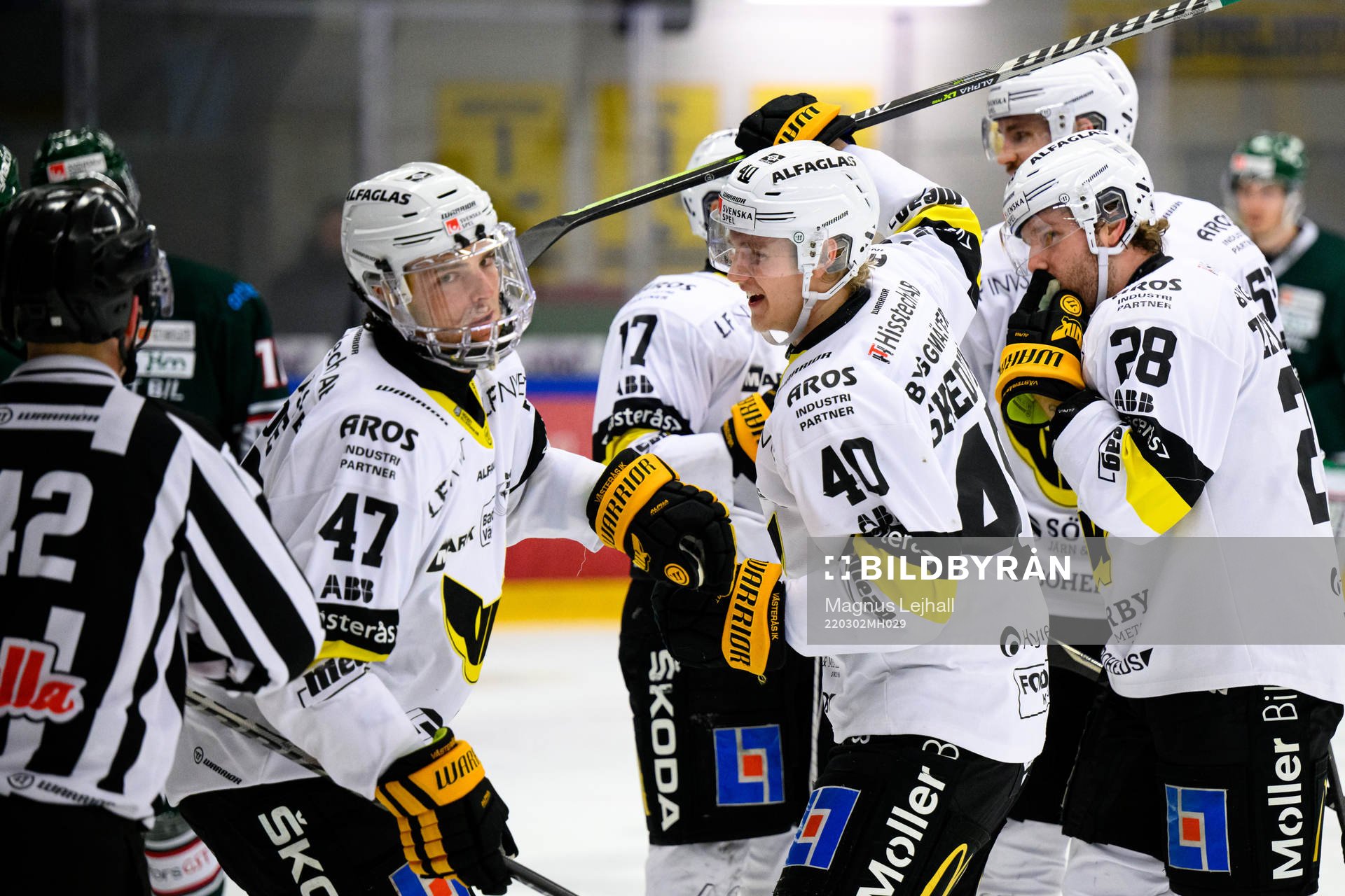 Västerås Logan Roe jublar