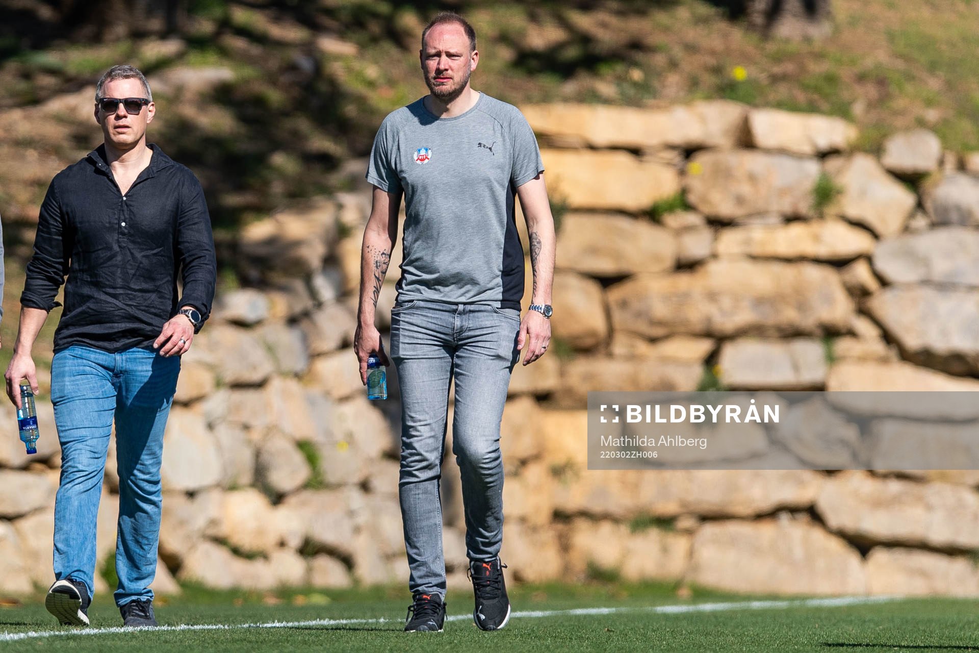 Sportchef Andreas Granqvist och styrelseledamot Fredrik