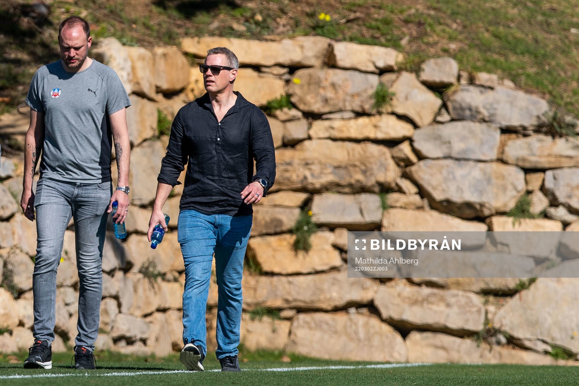 Sportchef Andreas Granqvist och styrelseledamot Fredrik
