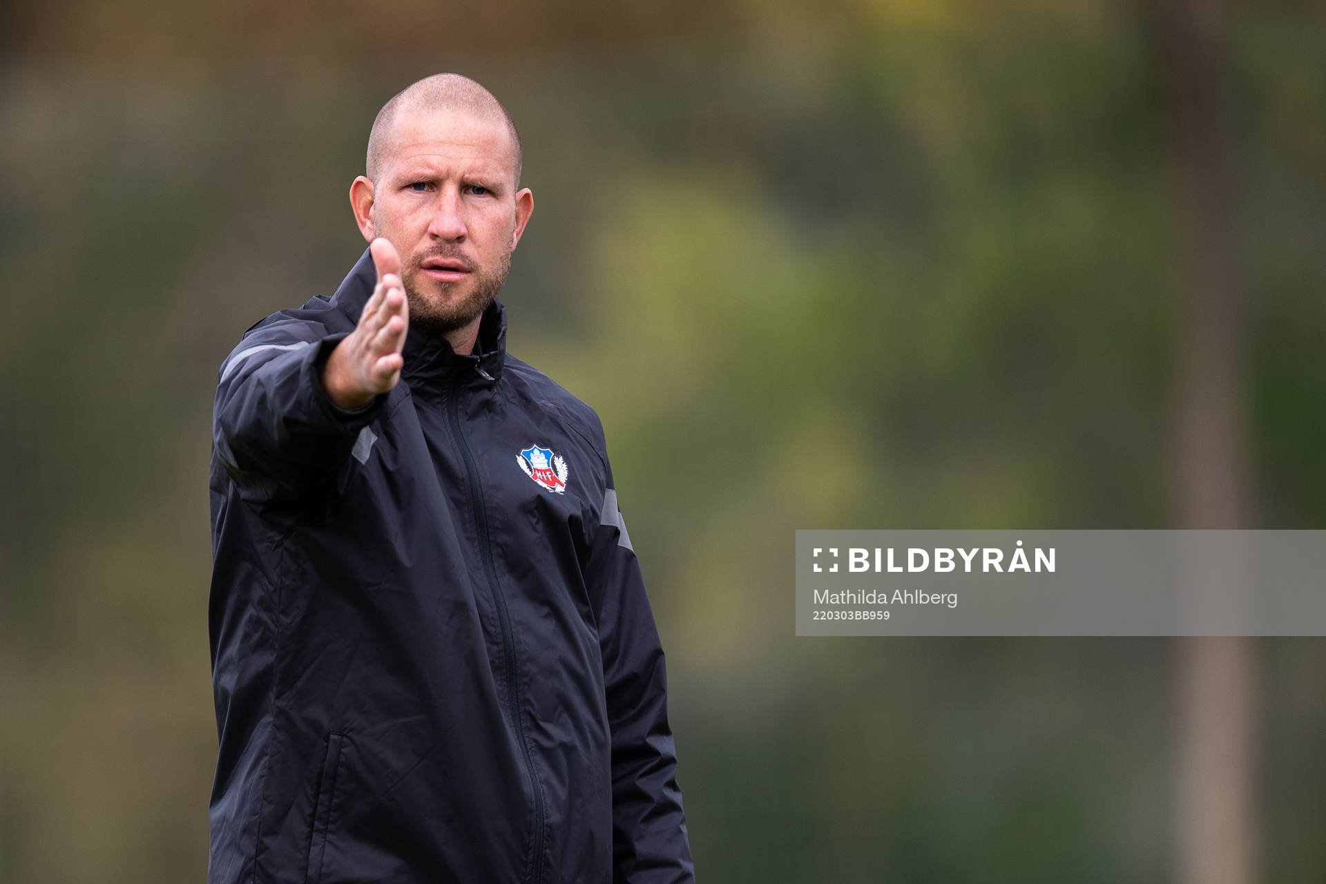 Assisterande tränare Mattias Lindström