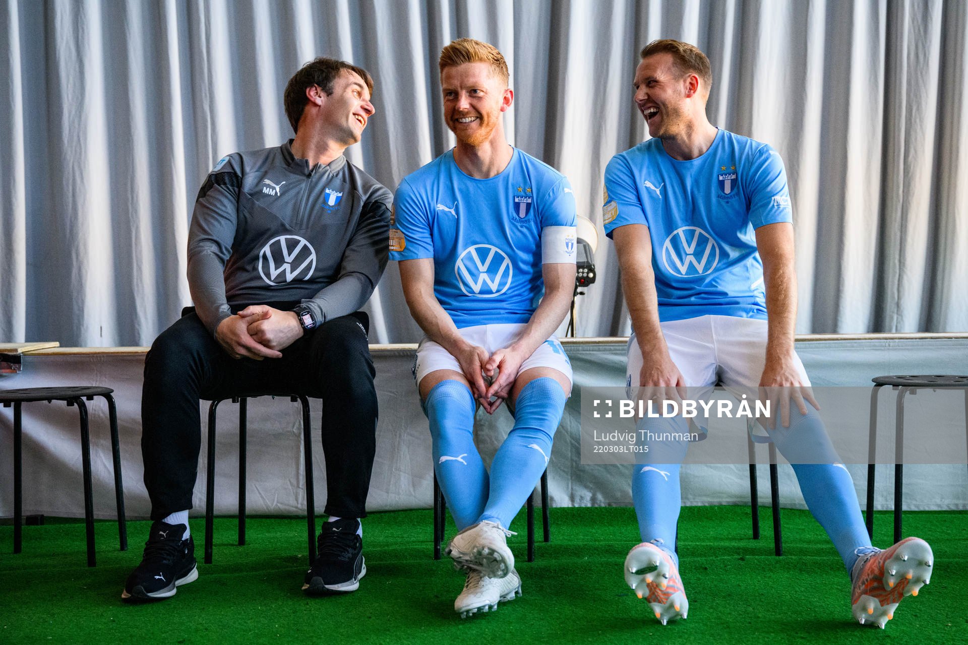 Tränare Milos Milojevic, Anders Christiansen, Ola Toivonen