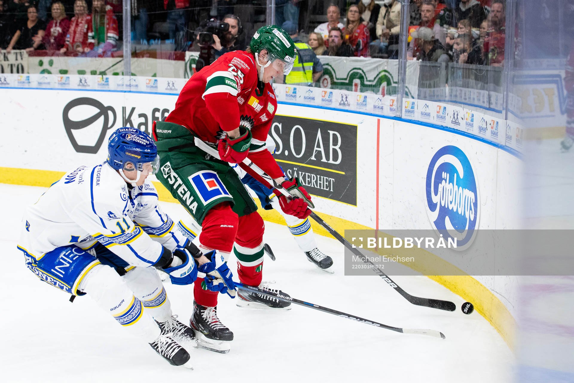 Leksands Martin Karlsson och Frölundas Elmer Söderblom