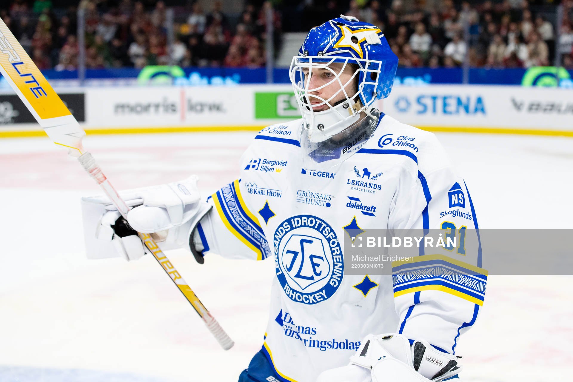 Leksands målvakt Kasimir Kaskisuo