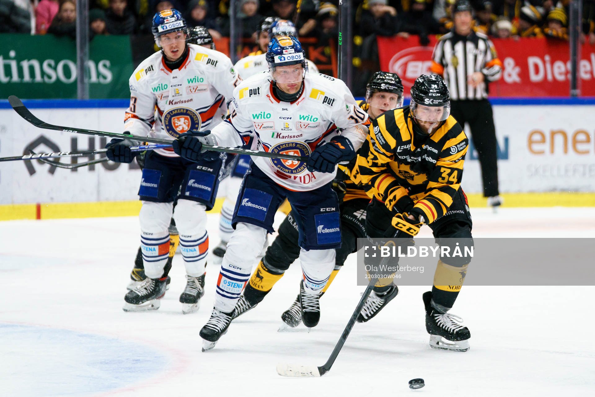 Växjös Richard Gynge och Skellefteås Tom Kühnhackl