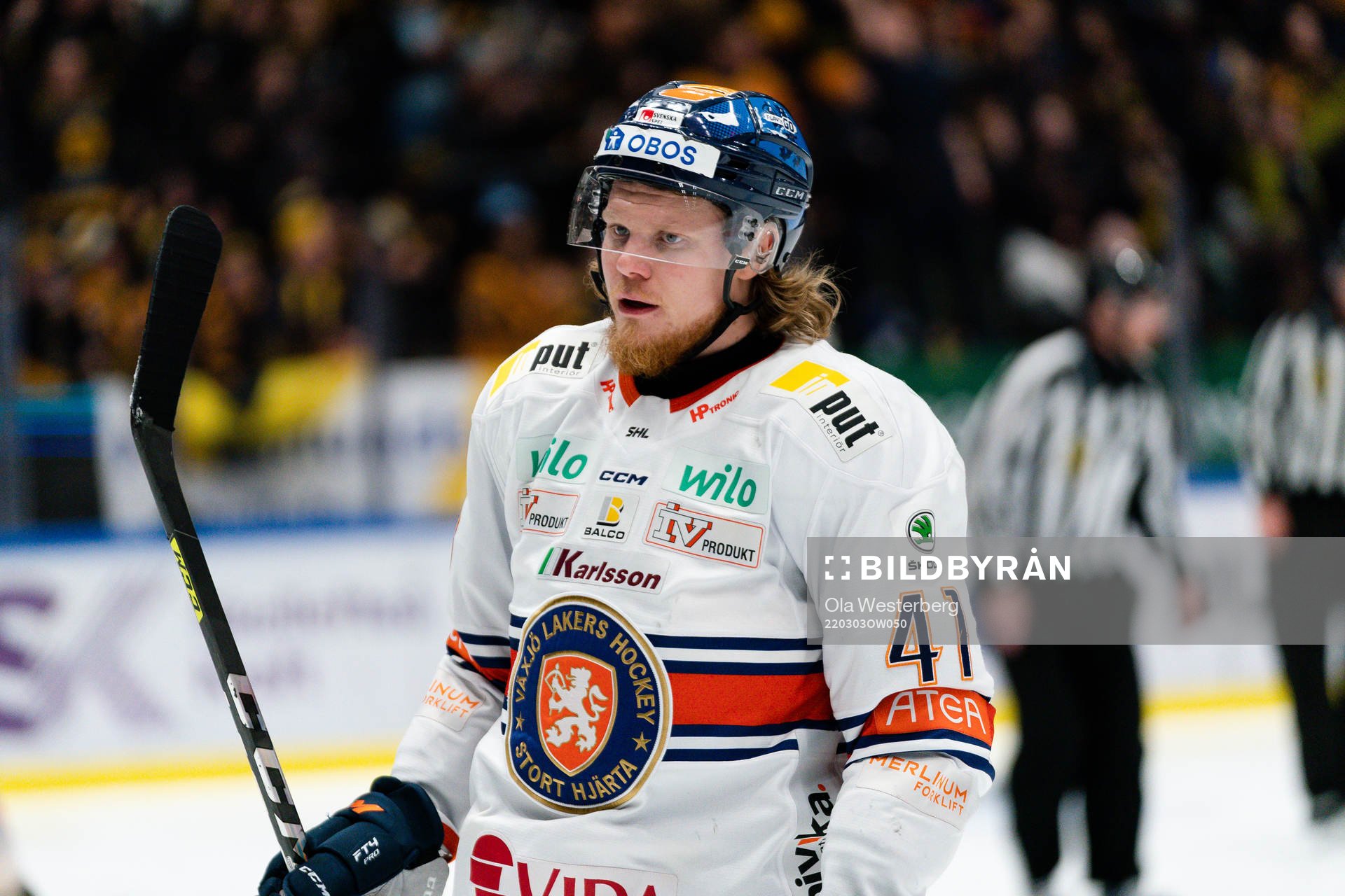 Växjös Ludvig Nilsson  deppar