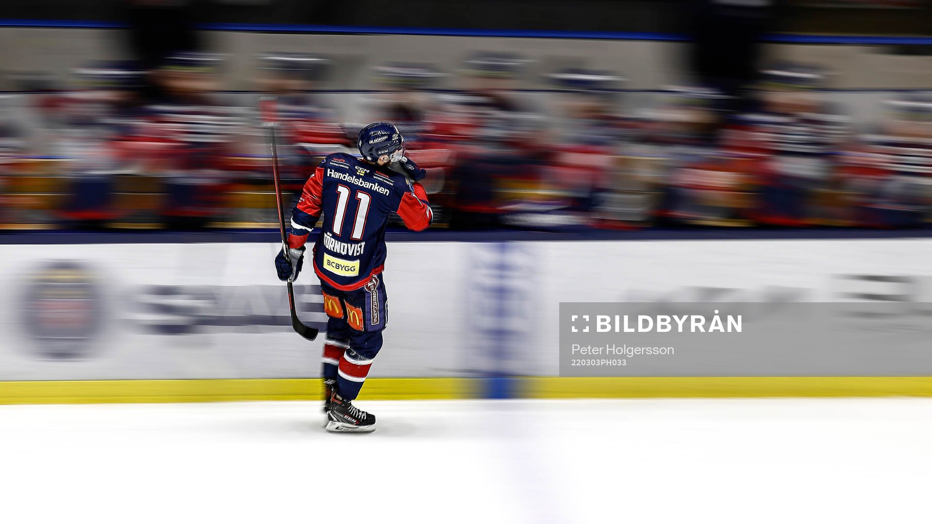 Linköpings Henrik Törnqvist jublar