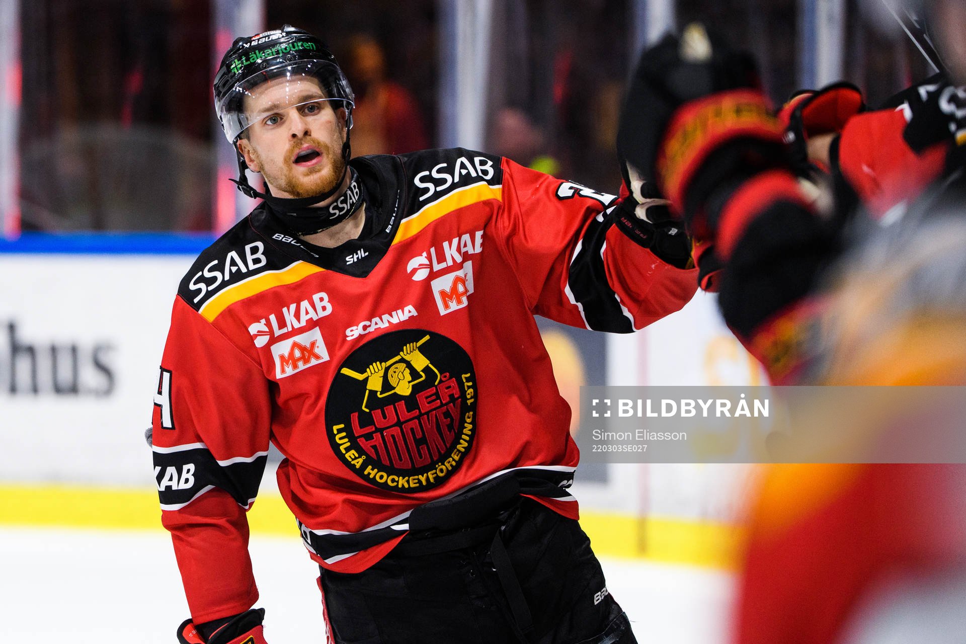 Luleås Brendan Shinnimin jublar