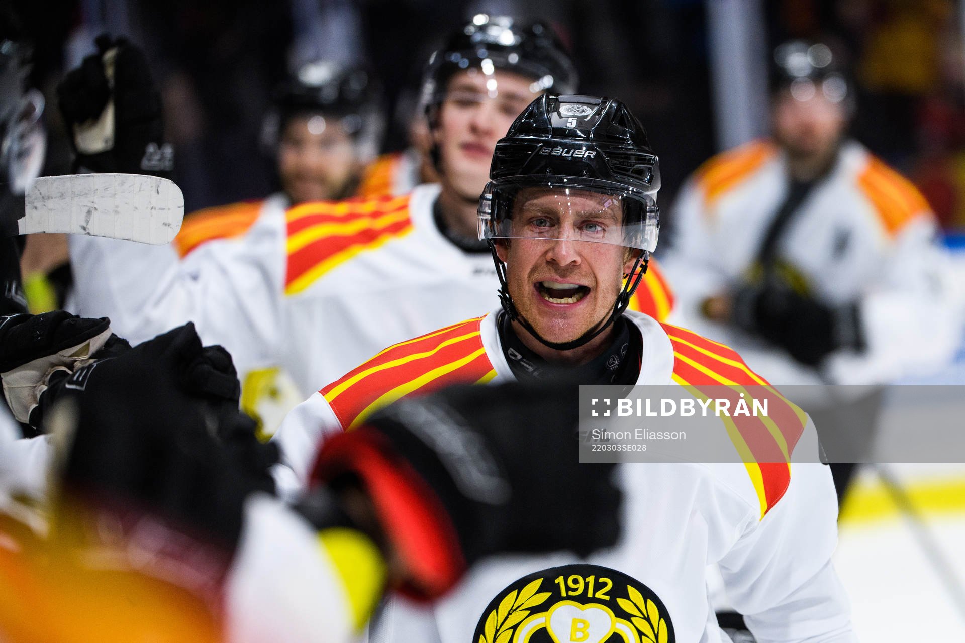 Brynäs Chay Genoway jublar