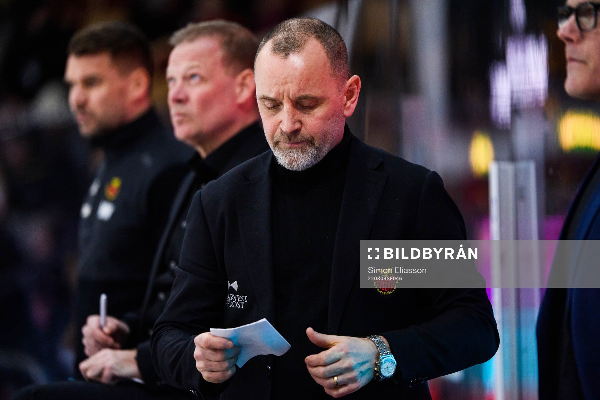 Luleås  tränare Thomas Berglund