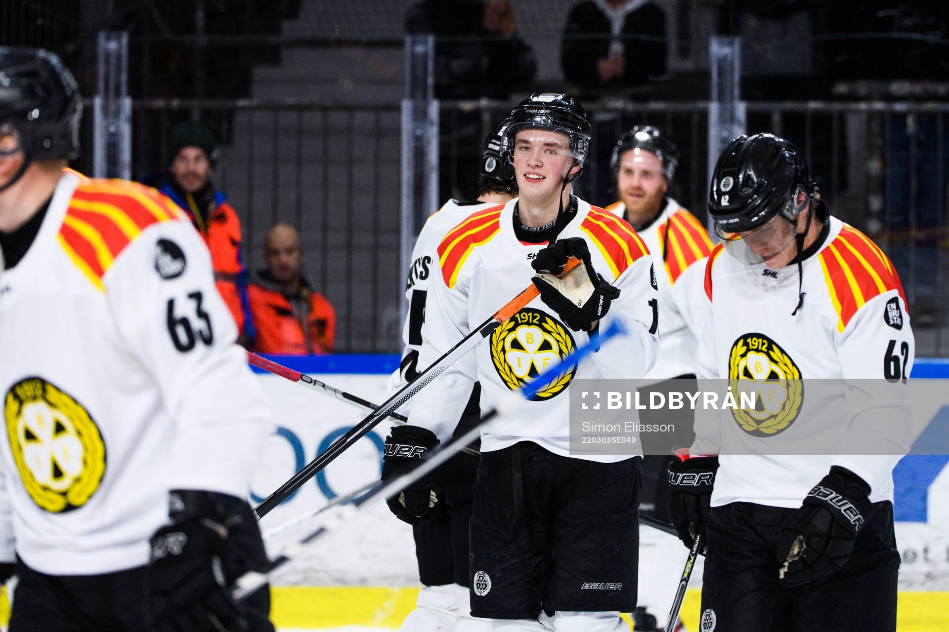 Brynäs Noel Gunler jublar