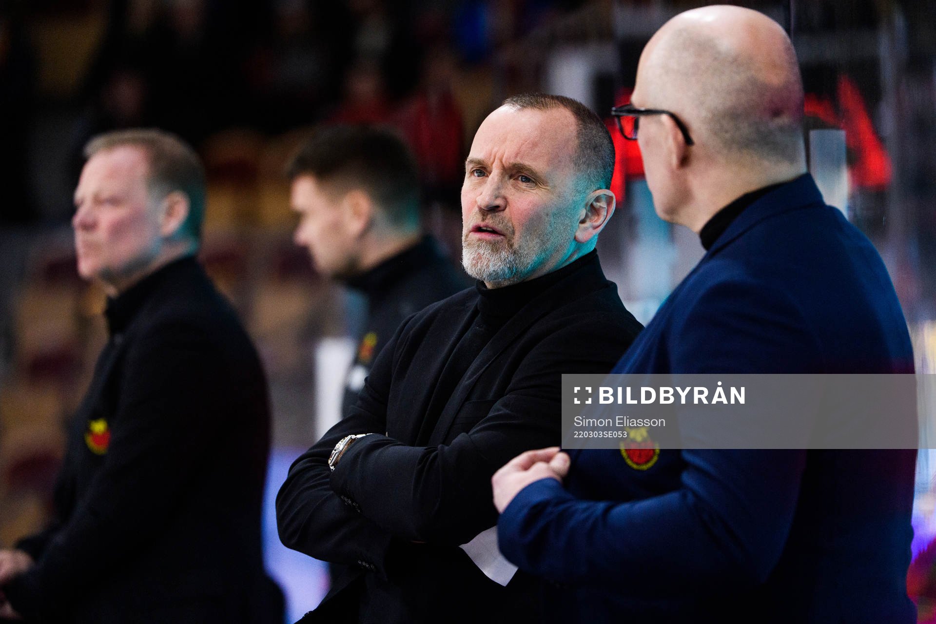 Luleås  tränare Thomas Berglund