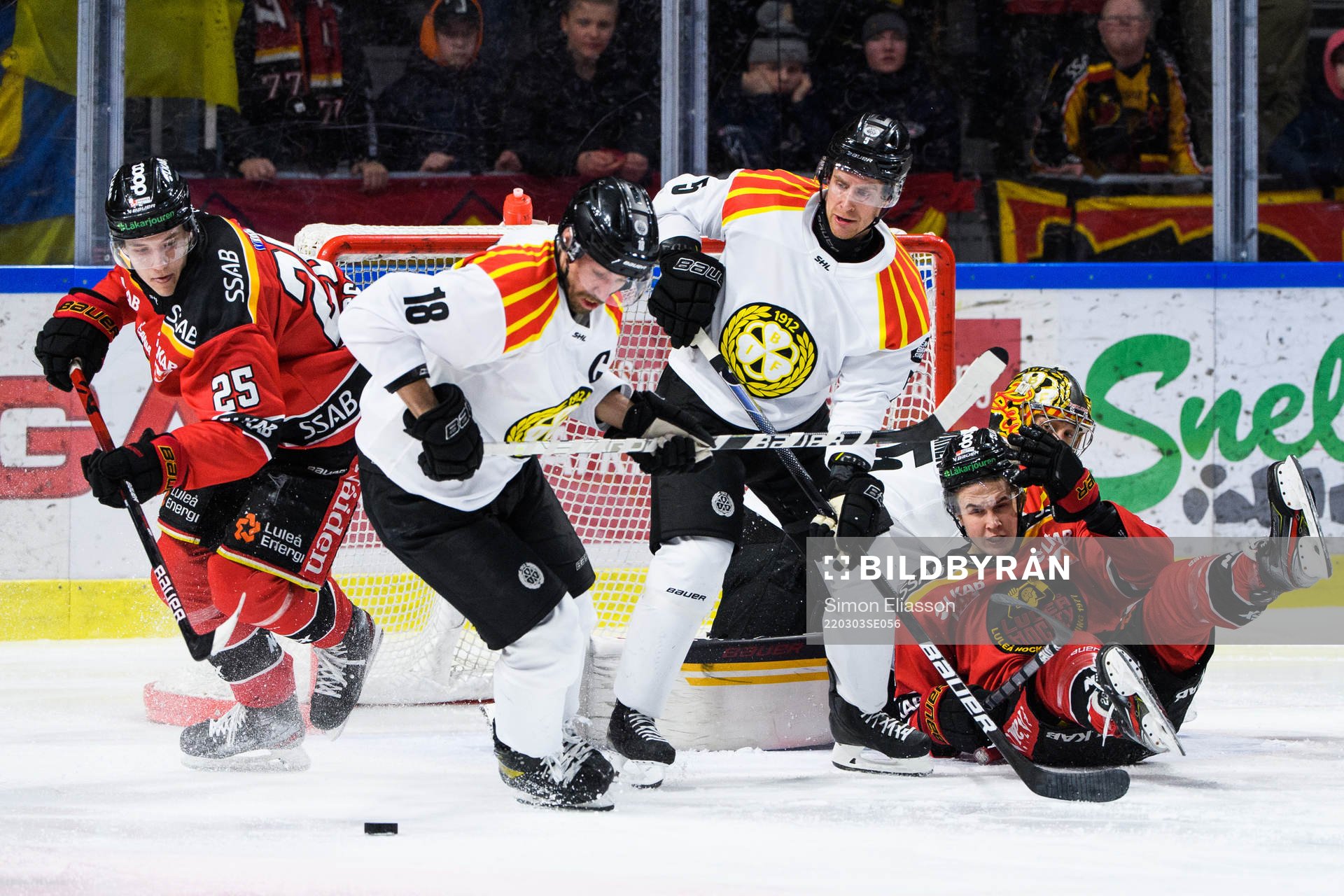 Luleås Andreas Nilsson, Brynäs Anton Rödin, Chay Genoway