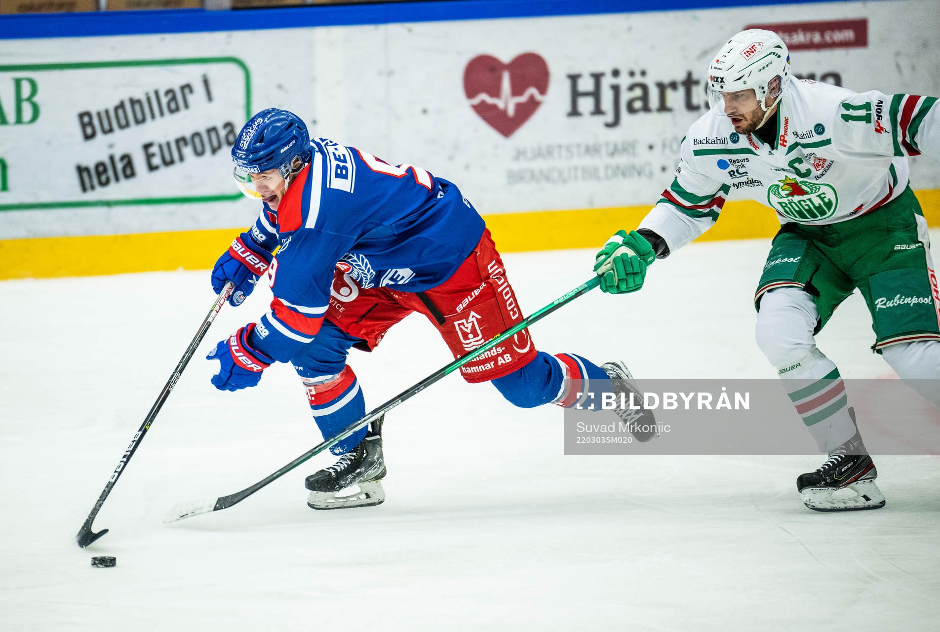 Oskarshamns Hampus Plato och Rögles Mattias Sjögren